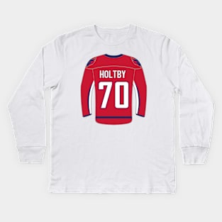 Washington Capitals - Braden Holtby Kids Long Sleeve T-Shirt